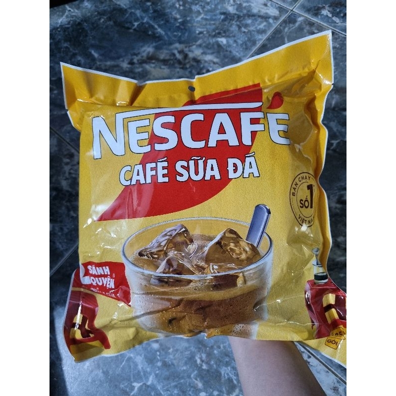Nescafe café sữa đá bịch 25 gói * 24g