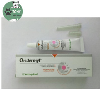 Sản phẩm nhỏ tai cho chó mèo oridermyl, 1 lọ nguyên, nhập Pháp