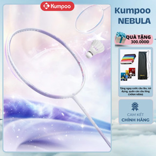   CHÍNH HÃNG-BẢO HÀNH  Vợt Cầu Lông Kumpoo NEBULA Căng Sẵn 11kg Tặng Kèm Cước Quấn Cán Túi Đựng Vợt 
