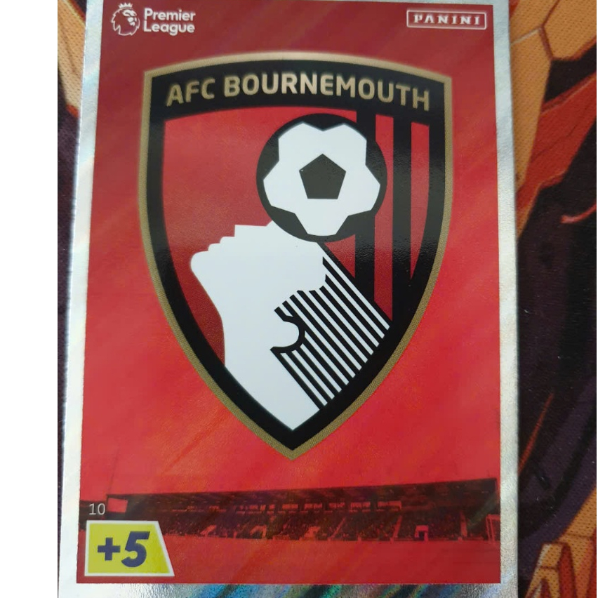 Thẻ Logo AFC Bournemouth Crest #10 Panini Adrenalyn XL 2022/23