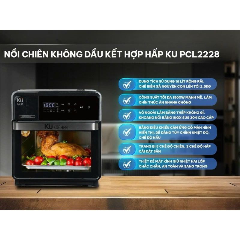 NỒI CHIÊN HẤP KUCHEN