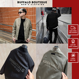 Áo Khoác Bomber Nam Ét Sen Sồ In Cao Su Nổi Siêu Chất - Áo Khoác Nam Ét Sen Sồ In Logo Cao Cấp