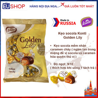  Kẹo socola Bông huệ vàng Konti “Golden Lily” Nga 