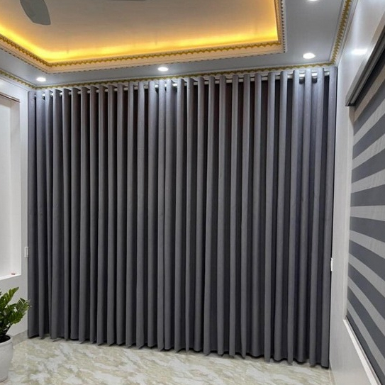 Rèm Cửa Sổ Chống Nắng, Rèm Cửa Phòng Ngủ Chất Liệu Vải Gấm, Vải Trang Trí Decor Phòng