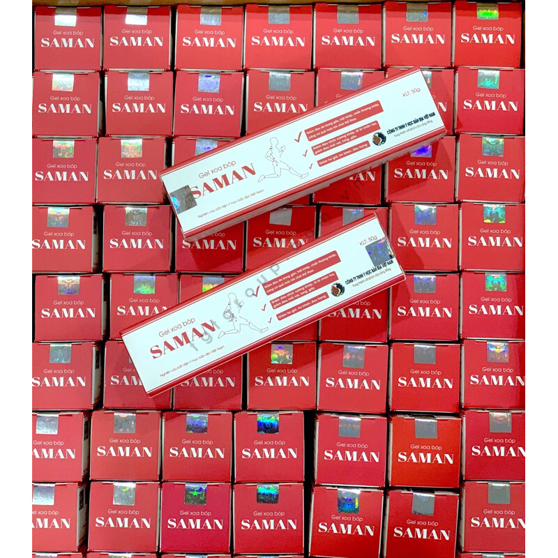 Gel xoa bóp SAMAN giảm đau xương khớp