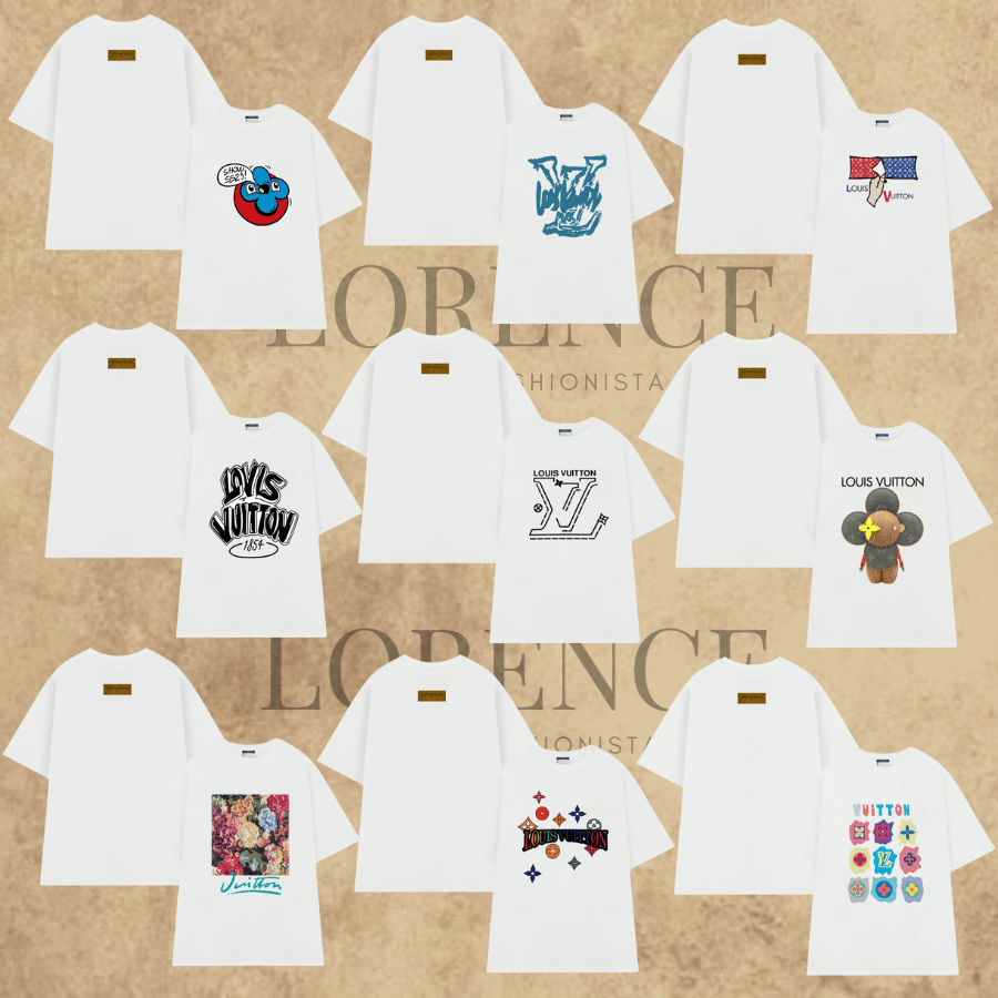 Áo Thun L𝓸𝓾𝓲𝓼 𝓥𝓾𝓲𝓽𝓽𝓸𝓷 9 Mẫu Cotton 2 Chiều Thoáng Mát 260GSM, Hình In Sắc Nét (2) - Lorene