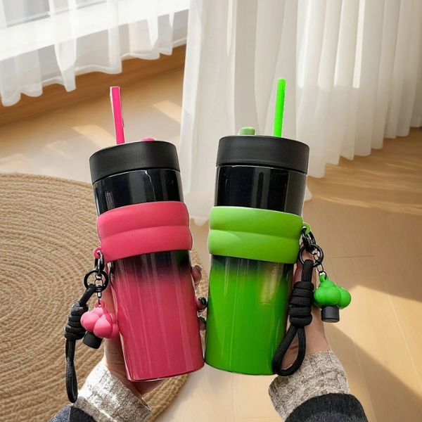 Ly giữ nhiệt Candy V2 Pinkcups cao cấp, Bình nước giữ nhiệt inox 316 có ống hút dung tích 710ML PC64 | BigBuy360 - bigbuy360.vn