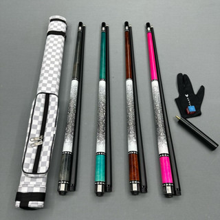 Cơ Bida full Carbon KT Pro - ngọn carbon sợi (Tặng Kèm Combo Bao Da + Phụ Kiện) Sport