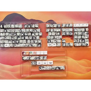 |Keycap| Anime Girl (có lẻ nút), PBT cho Rainy75, Lucky65, Xinmeng, Aula f75, FL, bàn phím cơ