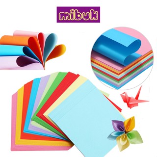  Giấy xếp hạc 7.5x7.5 cm 200 tờ màu giấy xếp Origami đẹp 