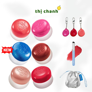 [New] Son kem bùn FWEE Lip & Cheek Blurry Pudding Pot, Keyring, Cọ, Túi