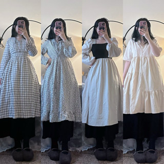 Váy xô 2hand đồng giá 79k ( không bao gồm chân váy đen ạ)