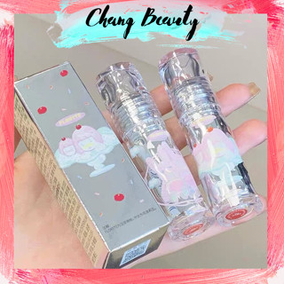 [Flortte] Son Tint Bóng Flortte Flower Loria Girls Dormitory Series Lip Paint Bền Màu, Chống Lem, Chống Dính Cốc 2.6g