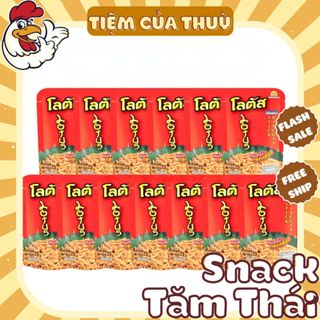 BỊCH 13 GÓI Bim Bim Tăm Que , Bim Tăm Thái Lan, đồ ăn vặt cổng trường, Tiệm ăn vặt Thuỳ Bùi