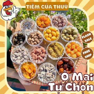  Ô Mai - Mứt Tết Tự Chọn Tổng Hợp TB Ô Mai Mix Ô Mai Me Ô Mai Xí Muội  Đặc Sản đồ ăn vặt 