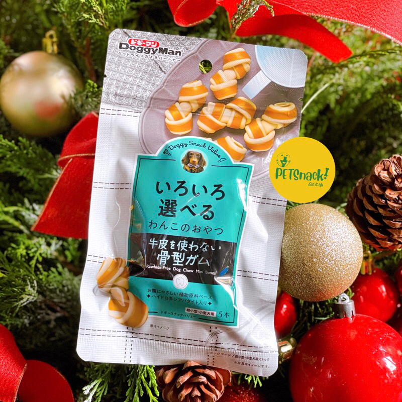 [Date xa] Gói 5 Xương, Xương Nơ Hương Sữa DoggyMan cho Cún