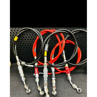 Dây dầu hel inox có ngắt dầu- dây dầu hel có ngắt dây màu- dây đen hoặc đỏ