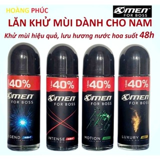 [Tăng 40% dung tích] Lăn khử mùi Xmen For Boss 70ml, hương nước hoa nam tính quyến rũ, lưu hương suốt 48h.