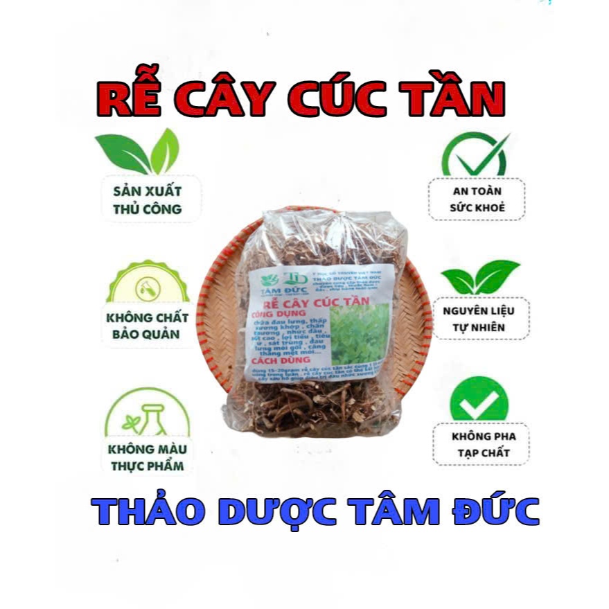 1kg rễ cây cúc tần sấy khô