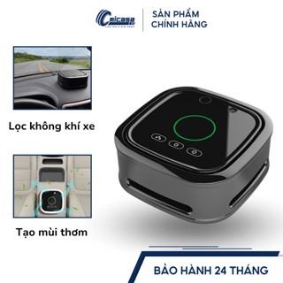 Máy lọc không khí ô tô X8, khử mùi, tạo độ ẩm, lọc sạch bụi mịn trên xe ô tô Greeness X8