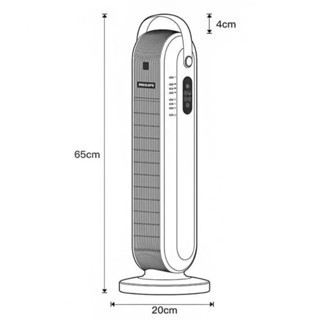 MÁY SƯỞI GỐM CERAMIC PHILIPS AHR2142FD 2000W