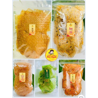 combo 500G Bánh Tráng Tây Ninh đủ vị thơm ngon gồm( rong biển  , xike muối sặc , sốt bò ,phô mai tôm , phô mai dứa)
