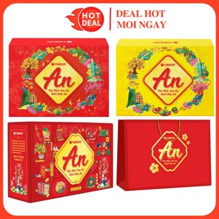   BÁNH KẸO TẾT  Hộp quà Tết An ORION Đủ size kèm túi xách 