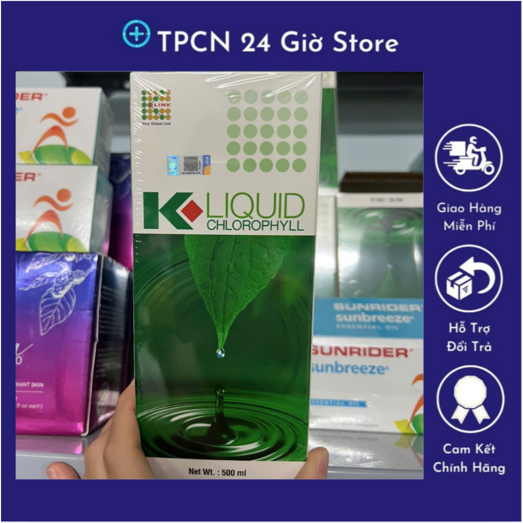 combo 5 Nước diệp lục K Link Liquid Chlorophy II