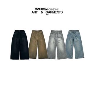 ALL JEANS LOOSE PLEAT - Quần jeans ống rộng Whose tổng hợp