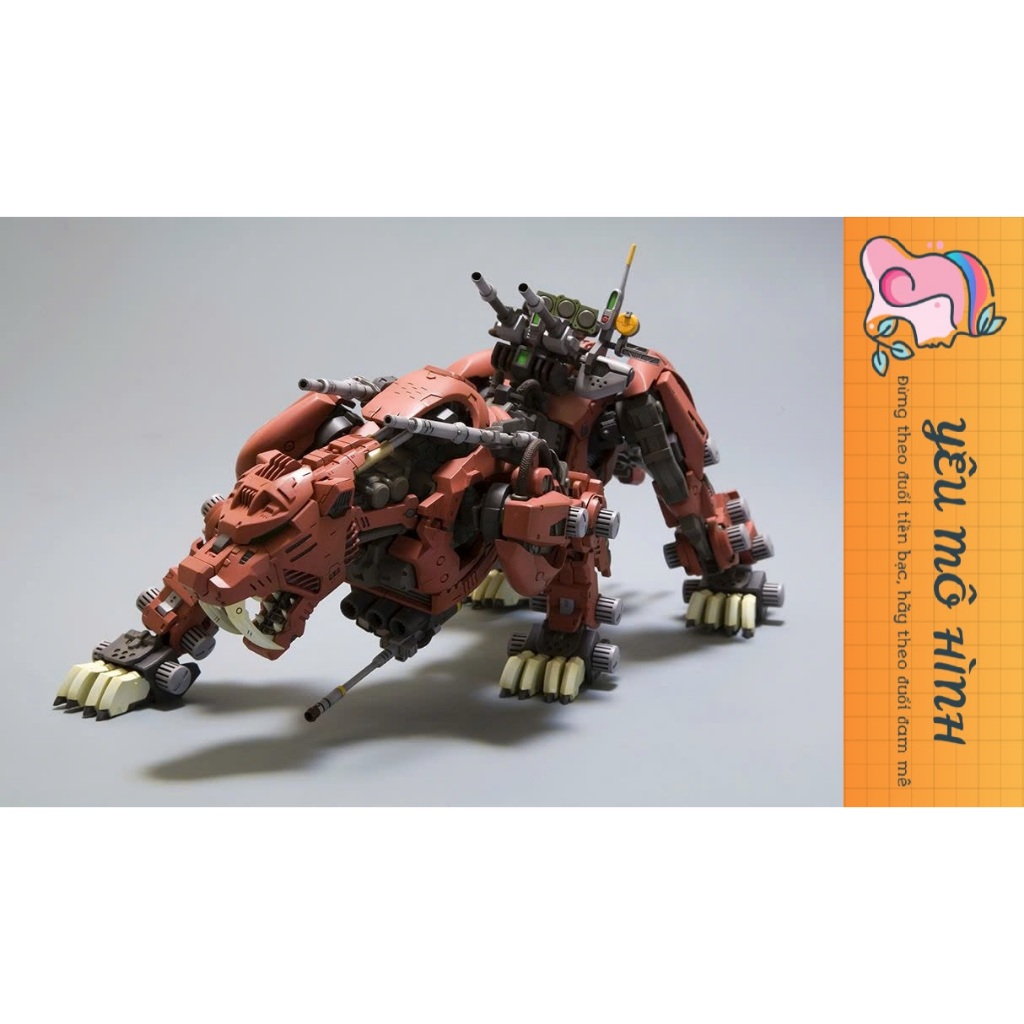Zoids Saber Tiger Tặng kèm Decal