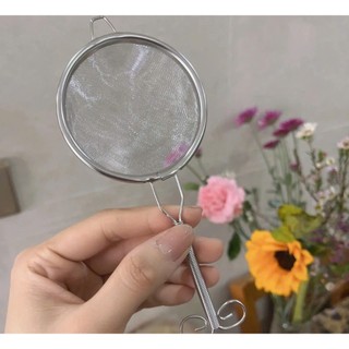   hỏa tốc  Rây Lọc Lưới Lọc Trà Lọc Matcha Rây Bột Matcha Chất Liệu Inox Thép Không Gỉ 