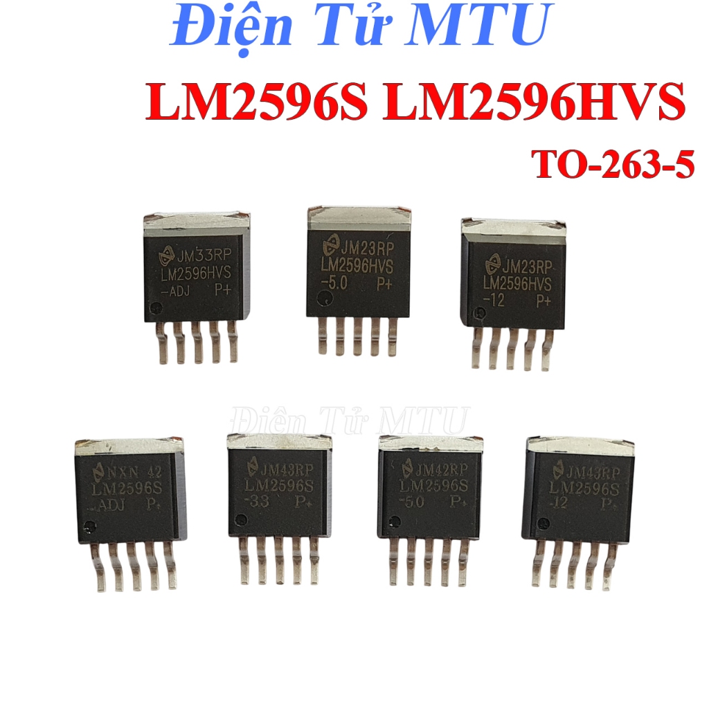 IC nguồn - IC Điều Chỉnh Giảm Áp  LM2596S LM2596HVS - TO-263-5