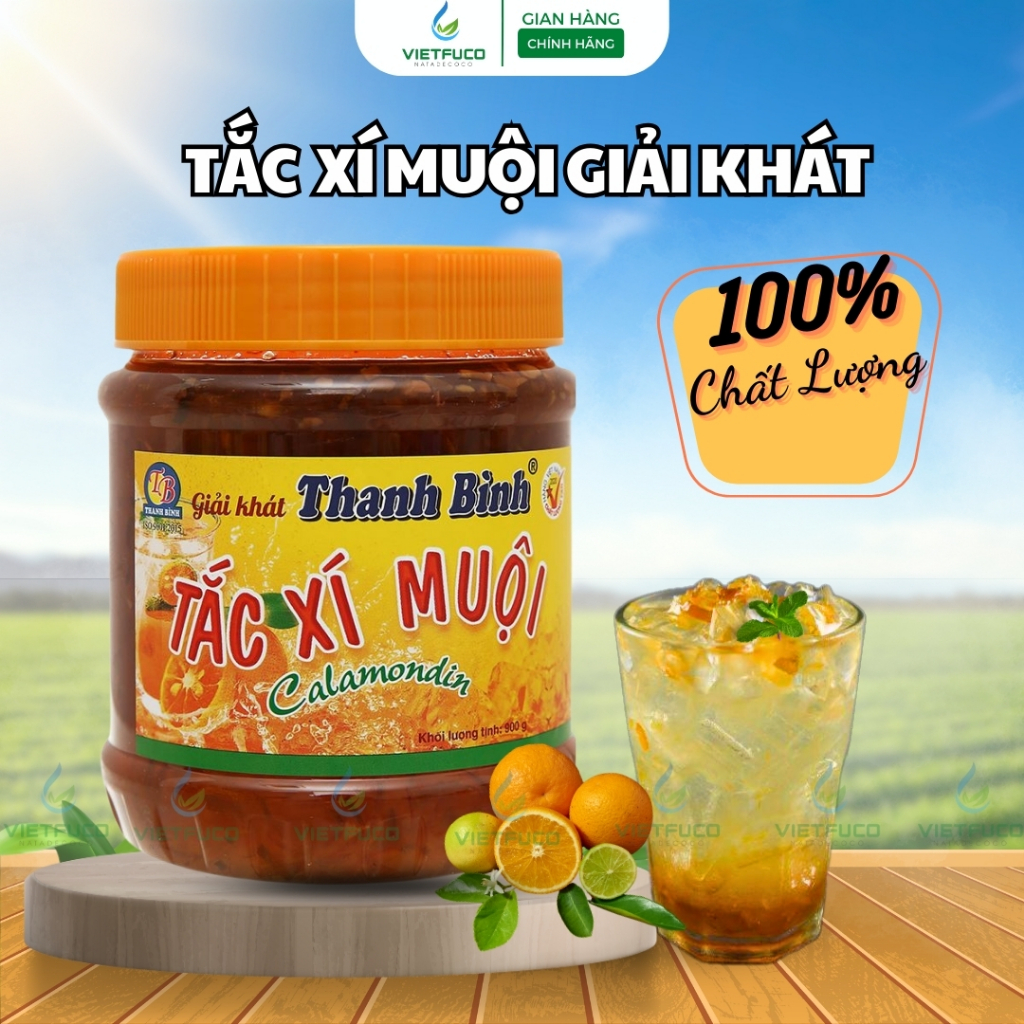 Tắc Xí Muội Thanh Bình - Thức uống giải khát 900G