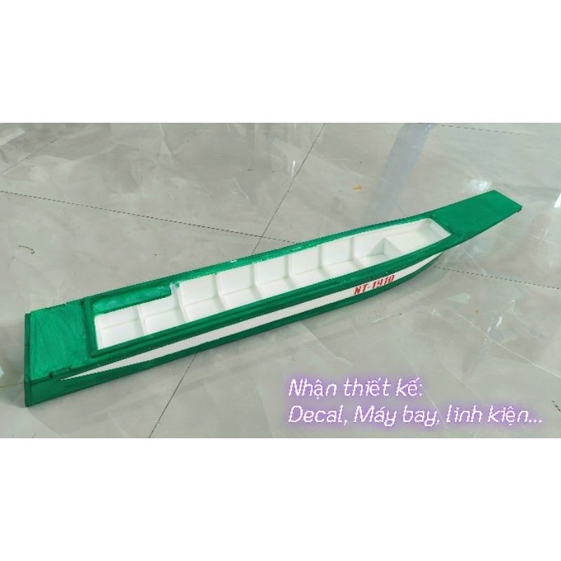 Bộ Kit Vỏ Lãi Miền Tây RC kit trắng  dài 70cm-1m - 1m20cm...chất liệu Xốp Dẻo 5mm (chưa ráp)