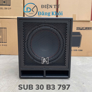 Sub Điện Bass 30 B3 797 350W, Tặng Dây AV 1 ra 2, AV 2 ra 2, Loa Siêu Trầm Bass 30 Cao Cấp