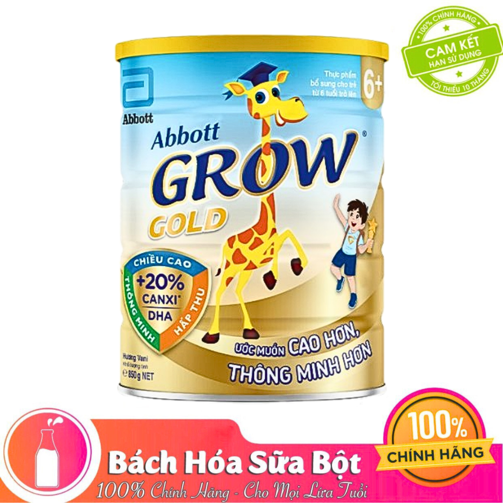 Sữa Bột Abbott Grow Gold 6+ (800g)