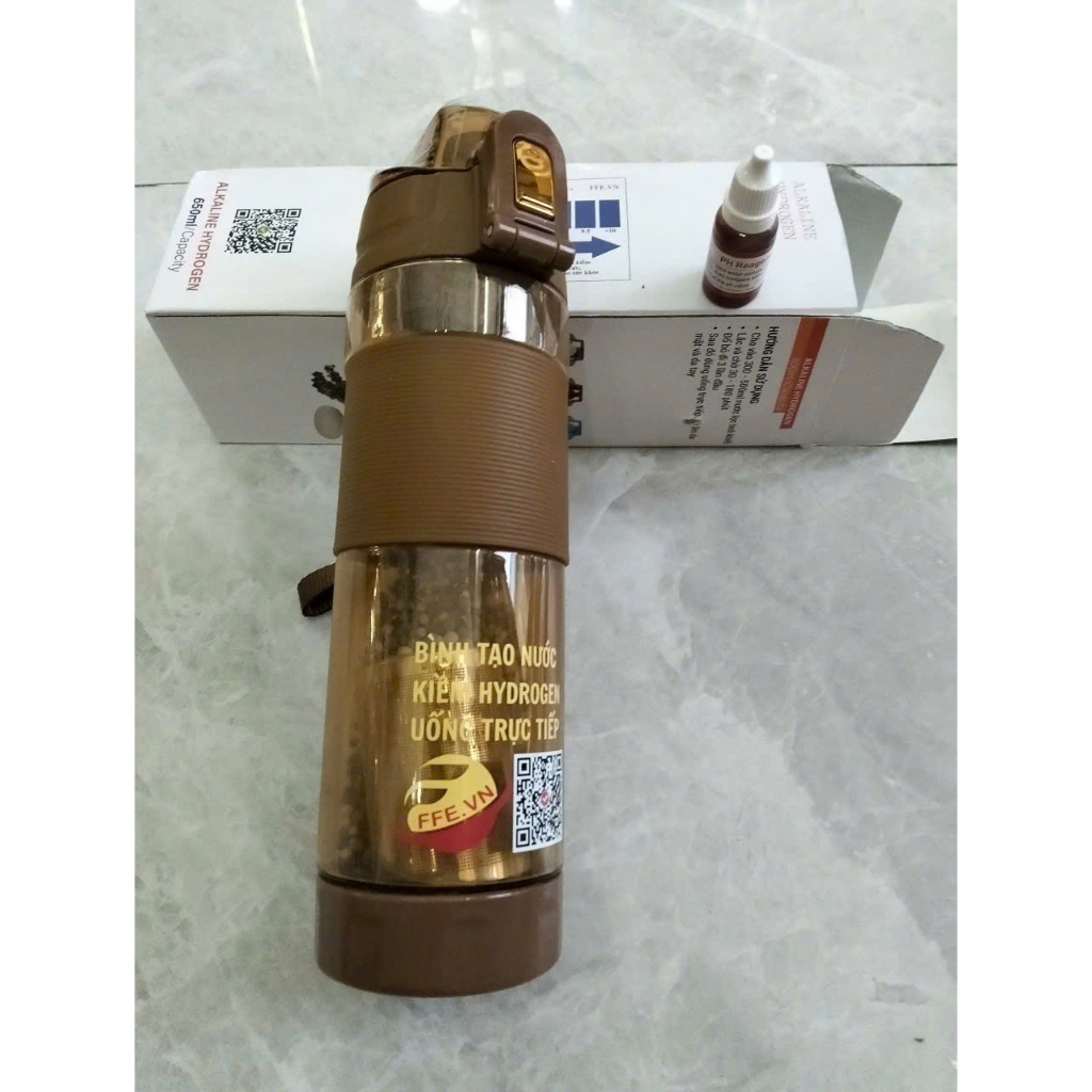 combo 3 Bình nước tạo ion kiềm 650ml