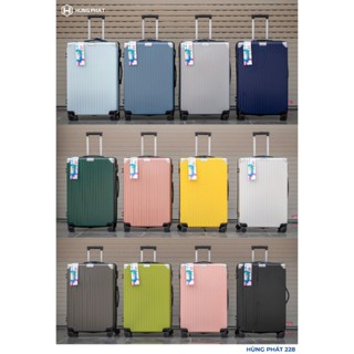 Vali kéo HÙNG PHÁT 218 Chính hãng du lịch size 28 /24/20 inch (cực đại) xoay 360 độ, tiện dụng, chống va đập (BH 10N)