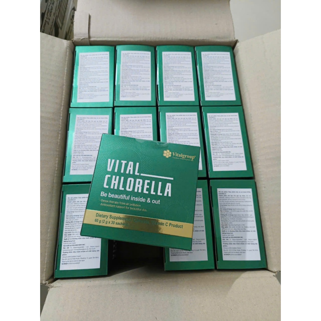 Tảo Vital Chlorella 30 gói