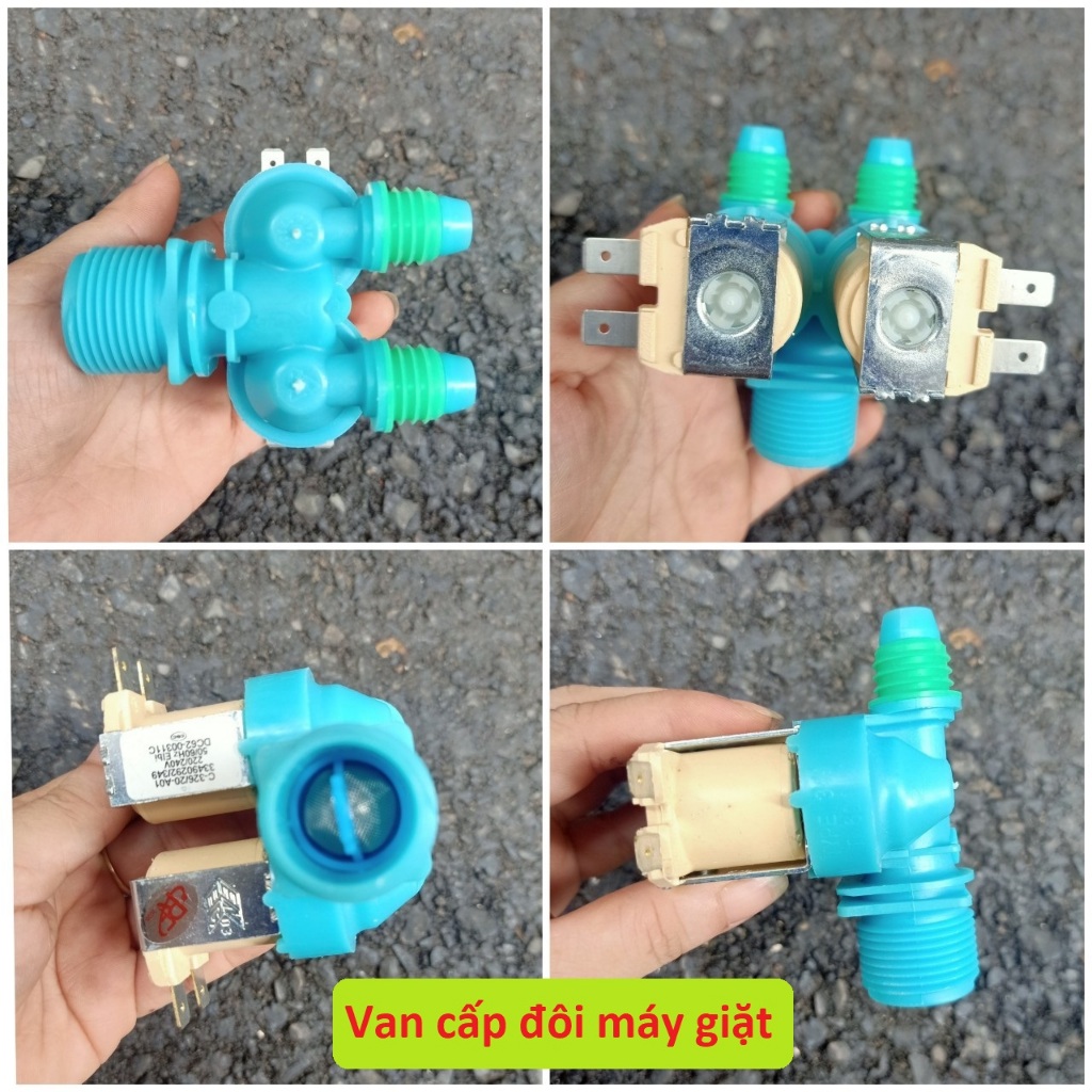 Van cấp nước đôi máy giặt Sharp chính hãng