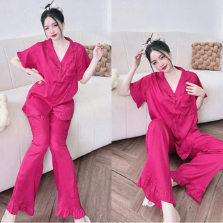 Đồ bộ Lụa cao cấp 50-100kg bigsize mịn rũ bigsize