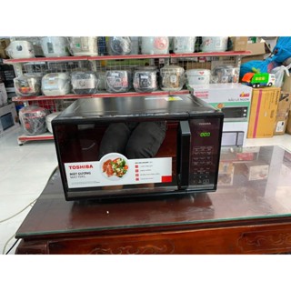 Lò vi sóng Toshiba MM-EM25PE(BM) 25 lít cảm ứng, công suất 800w - Hàng trưng bày