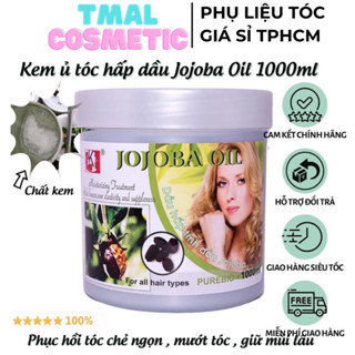  Dầu Hấp Tóc Ủ Xả Tóc JOJOBA 1000ml siêu mềm mượt giữ mùi hương lâu cực thơm 