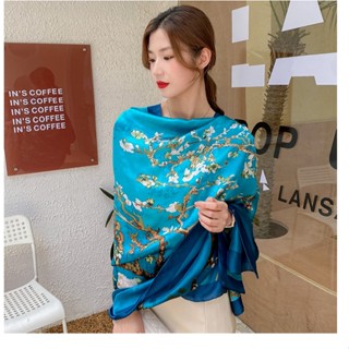 Khăn quàng cổ, Khăn choàng lụa cho nữ bản rộng 90*180 cm làm quà tặng sang trọng lịch sự phụ kiện dành cho phái nữ