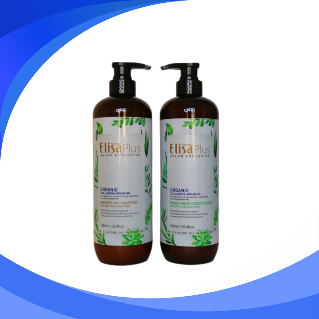 Cặp Gội xả Elisaplus Organic 900ml