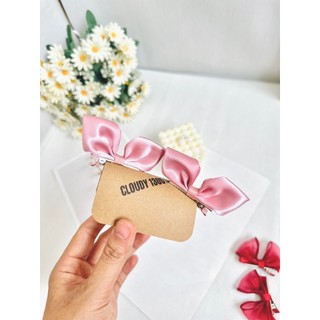 Set kẹp nơ đứng công chúa hàn quốc cute cho trẻ em, bé gái