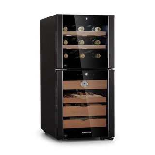 TỦ BẢO QUẢN RƯỢU VANG VÀ CIGAR 2 IN 1 KLARSTEIN EL DORADO 89L