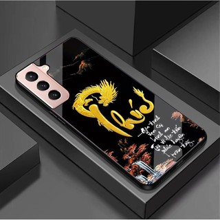 Ốp Lưng SAMSUNG GALAXY S21 5G,S21 ULTRA S21 PLUS 5G S21 FE 5G Mặt kính cao cấp sáng đẹp Chữ thư pháp 