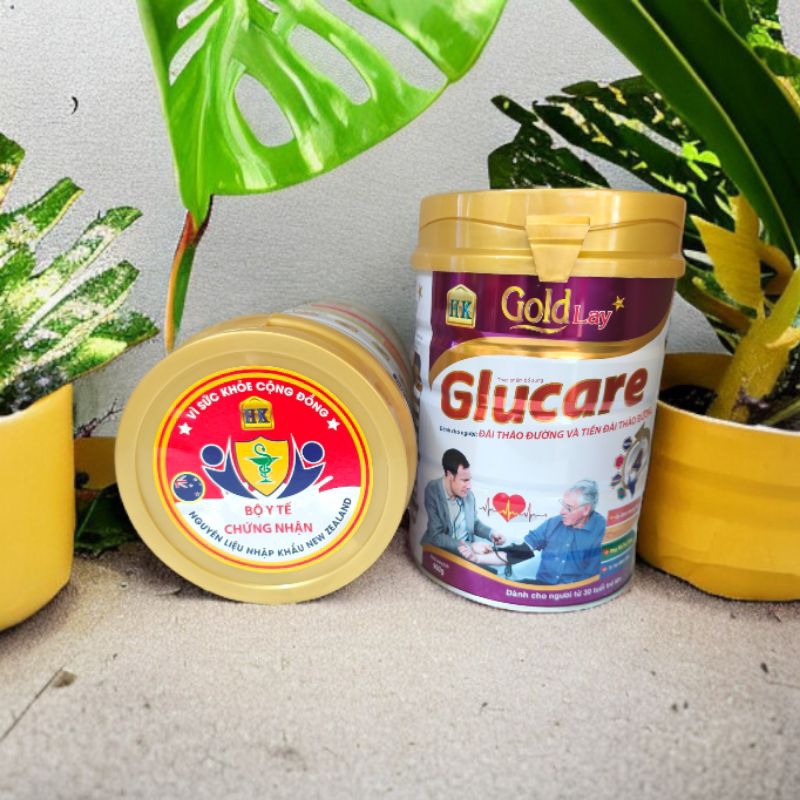 SỮA TIỂU ĐƯỜNG GOLDLAY GLUCARE LON 900G