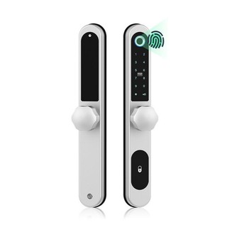 Khóa vân tay cửa nhôm lùa Tuya bluetooth
